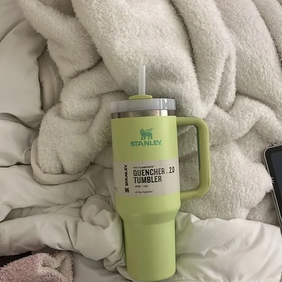 Brand new Stanley color citron never used! Not negotiating price!